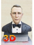 Busto 3d personalizado tamao natural