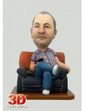 Tio sentado sillón 20cm